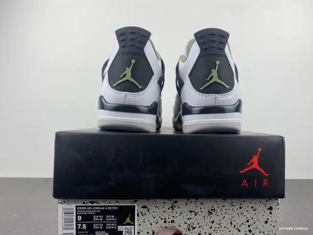 Air 4 Seafoam WMNS AQ9129-103 Jordan 0526